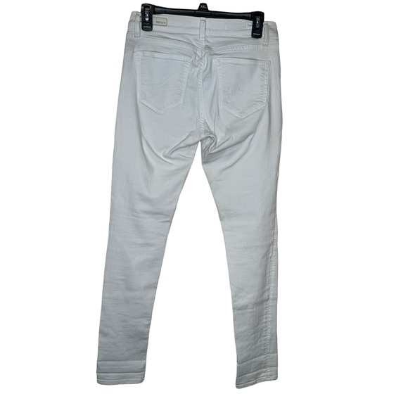 Redengine Women's Jeans Wildfire Mid-Rise Cigarette Skinny‎ Leg White Size 28 - Picture 11 of 11
